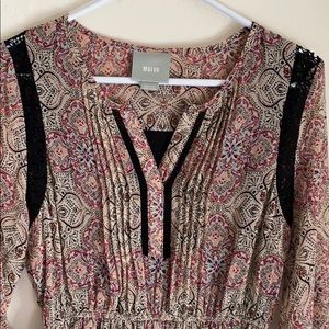 MAEVE multi print dress